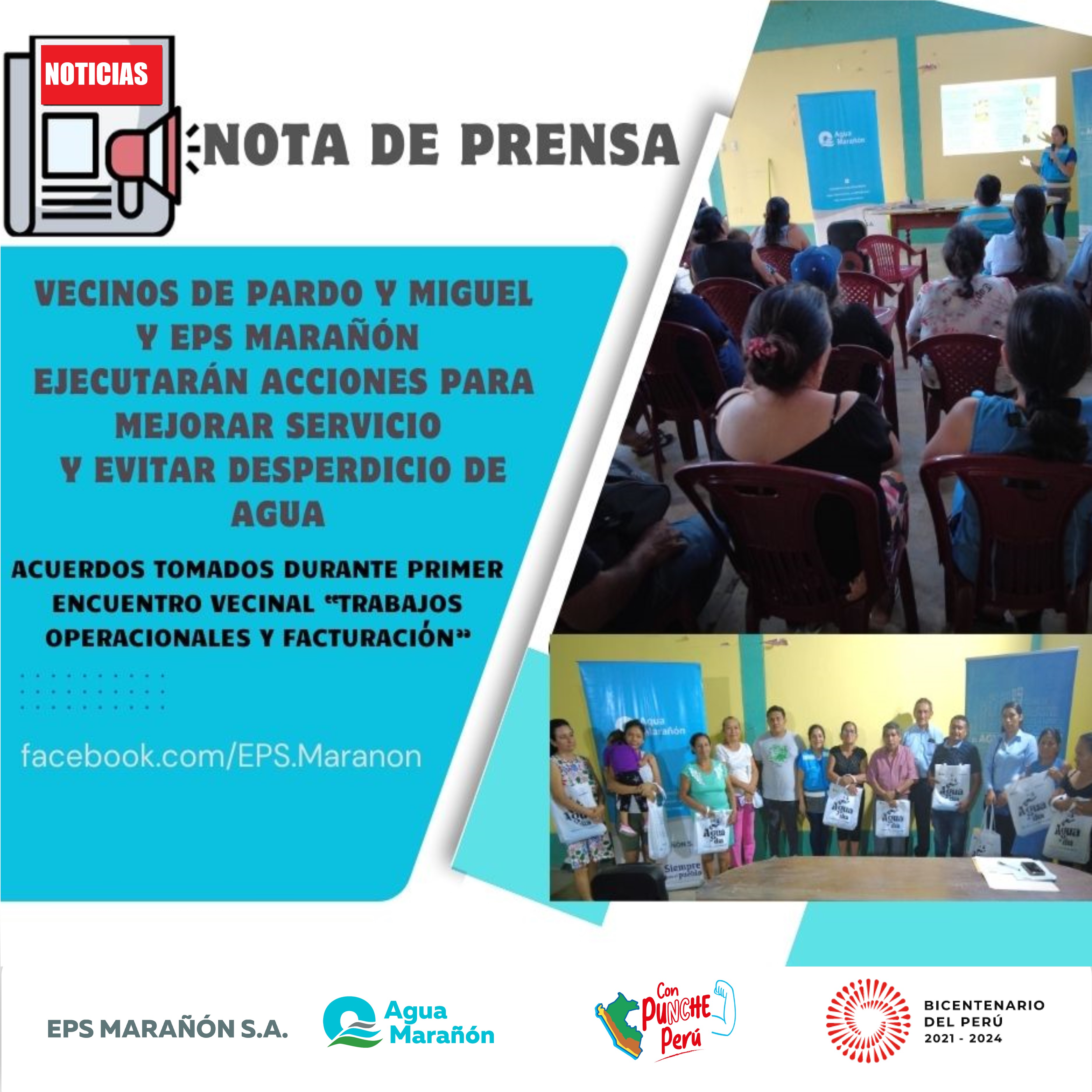 𝗩𝗘𝗖𝗜𝗡𝗢𝗦 𝗗𝗘𝗟 𝗦𝗘𝗖𝗧𝗢𝗥 𝗣𝗔𝗥𝗗𝗢 𝗬 𝗠𝗜𝗚𝗨𝗘𝗟 𝗬 𝗘𝗣𝗦 𝗠𝗔𝗥𝗔ÑÓ𝗡 𝗘𝗝𝗘𝗖𝗨𝗧𝗔𝗥Á𝗡 𝗔𝗖𝗖𝗜𝗢𝗡𝗘𝗦 𝗗𝗘𝗦𝗧𝗜𝗡𝗔𝗗𝗔𝗦 𝗔 𝗠𝗘𝗝𝗢𝗥𝗔𝗥 𝗘𝗟 𝗦𝗘𝗥𝗩𝗜𝗖𝗜𝗢 𝗬 𝗘𝗩𝗜𝗧𝗔𝗥 𝗘𝗟 𝗗𝗘𝗦𝗣𝗘𝗥𝗗𝗜𝗖𝗜𝗢 𝗗𝗘 𝗔𝗚𝗨𝗔 𝗘𝗡 𝗦𝗨 𝗦𝗘𝗖𝗧𝗢𝗥