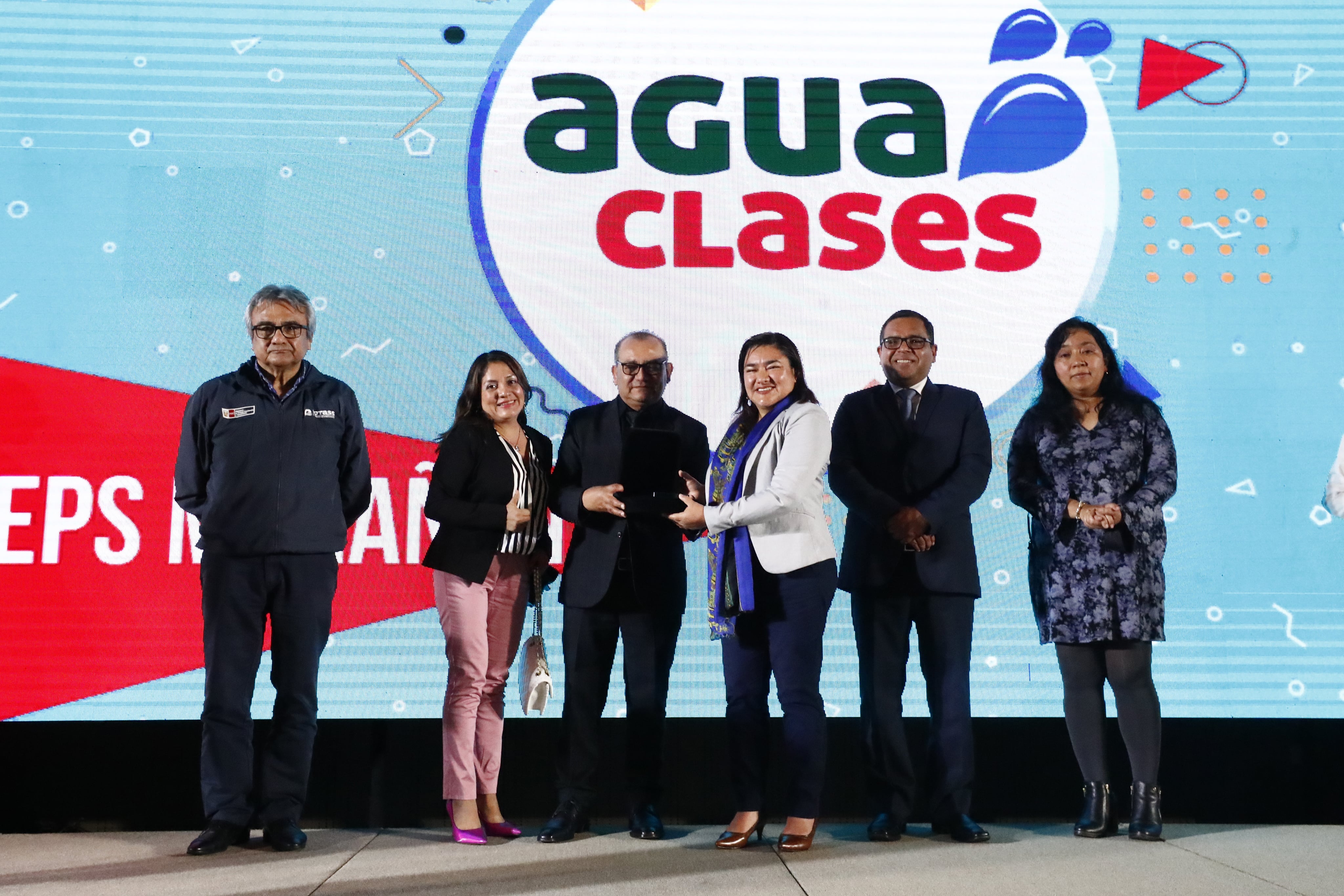 Otass reconoció a EPS Marañón por implementación de iniciativa nacional Agua Clases posicionándola en un Segundo lugar