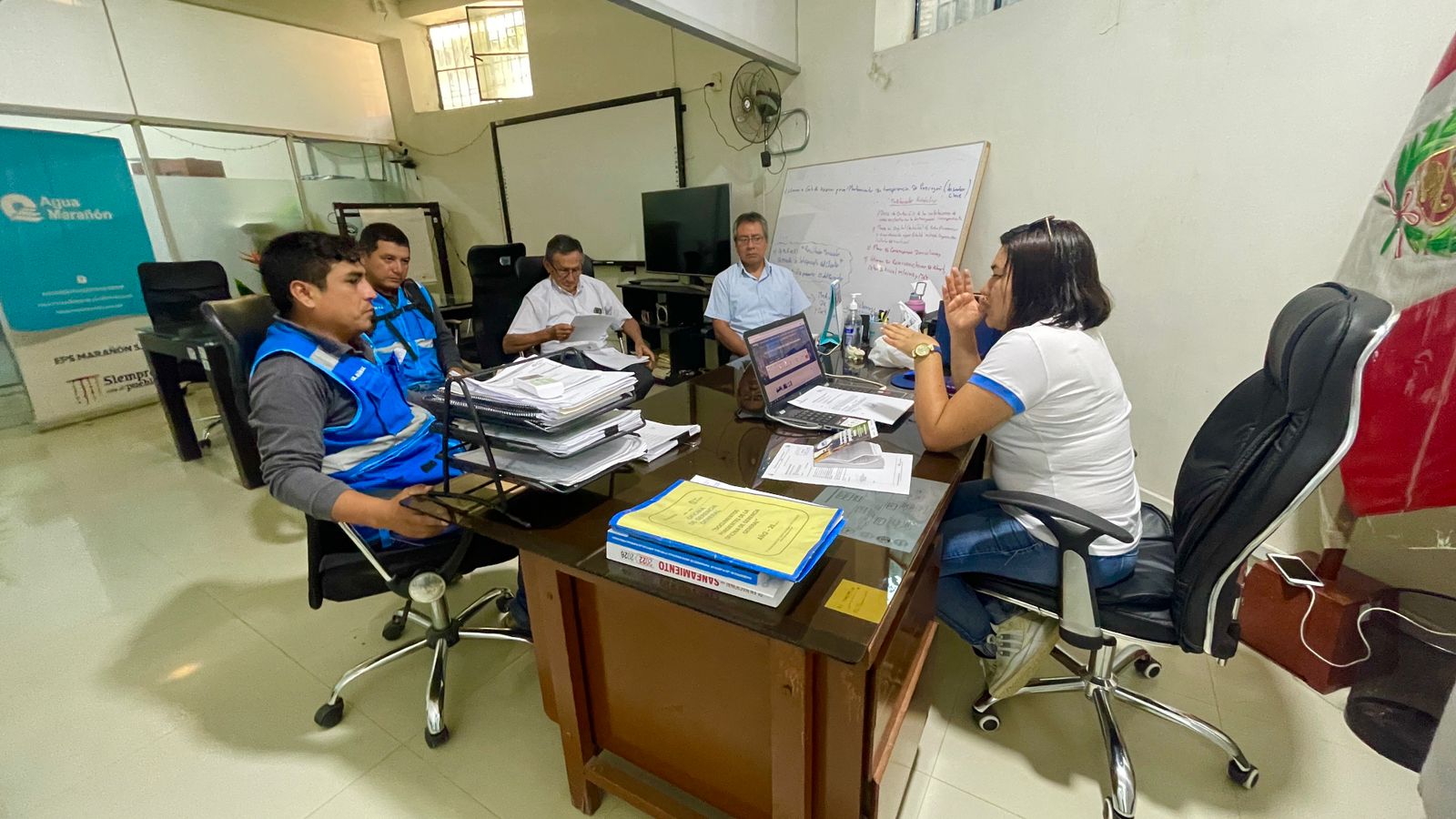 EPS Marañón llega a un buen acuerdo y trabaja de la mano con sindicato SITAPAM