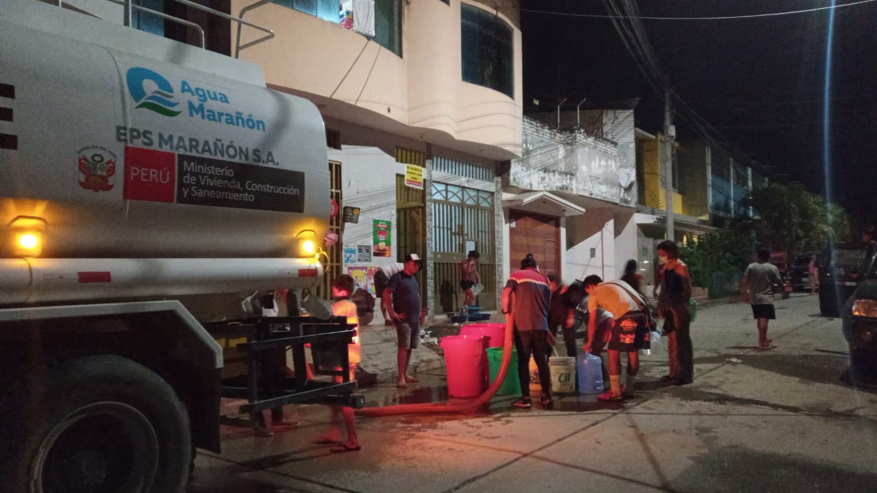 EPS Marañón y OTASS realizan trabajo articulado para rehabilitar colectores de alcantarillado en Jaén