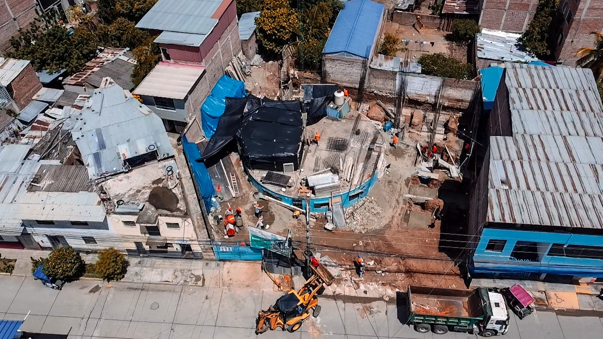 Con una inversión de S/. 2 Millones 500 mil avanza la construcción de  nuevo y moderno local de la EPS Marañón