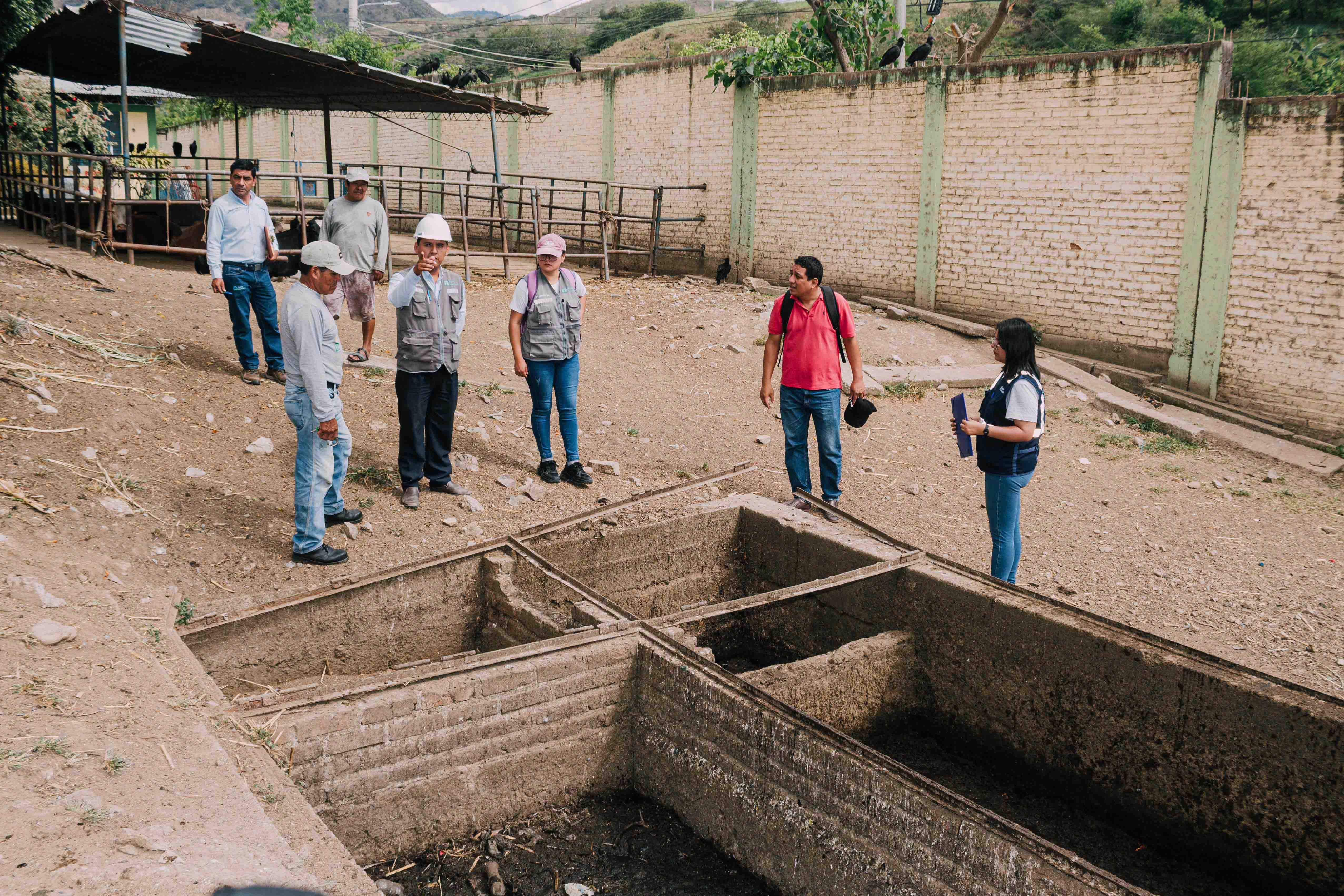Equipo de Valores Máximos Admisibles de la EPS Marañón realizó inspección al camal municipal de Jaén.